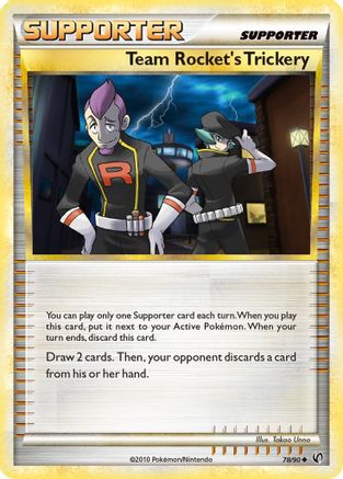 Image of Team Rocket's Trickery (78/90) [HeartGold & SoulSilver: Undaunted]