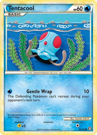 Image of Tentacool (80/102) [HeartGold & SoulSilver: Triumphant]