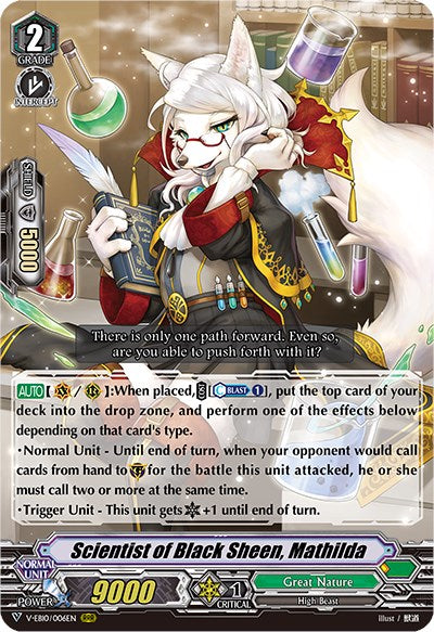Image of Scientist of Black Sheen, Mathilda (V-EB10/006EN) [The Mysterious Fortune]