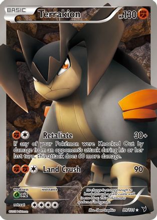 Image of Terrakion (99/101) [Black & White: Noble Victories]