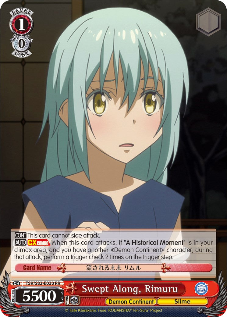 Image of Swept Along, Rimuru (TSK/S82-E030 RR) [That Time I Got Reincarnated as a Slime Vol.2]