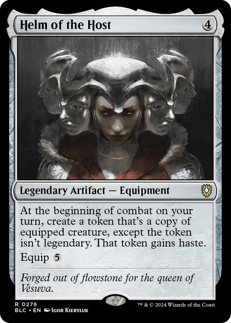 Image of Helm of the Host [Bloomburrow Commander]