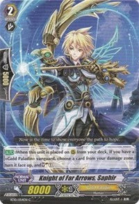 Image of Knight of Far Arrows, Saphir (BT10/054EN) [Triumphant Return of the King of Knights]