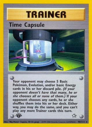 Image of Time Capsule (90/111) [Neo Genesis 1st Edition]