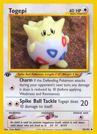 Image of Togepi (56/105) [Neo Destiny 1st Edition]