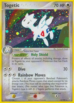 Image of Togetic (14/109) (Stamped) [EX: Team Rocket Returns]