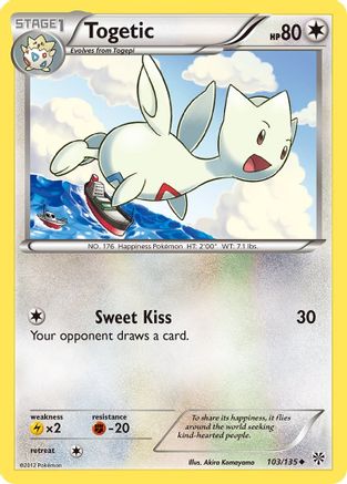 Image of Togetic (103/135) [Black & White: Plasma Storm]