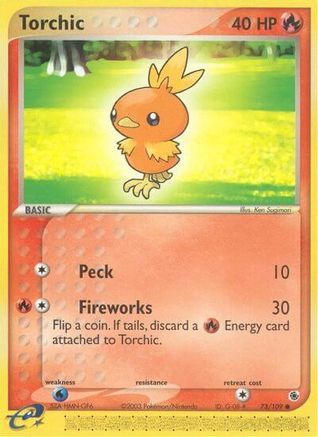 Image of Torchic (73/109) [EX: Ruby & Sapphire]