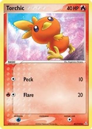 Image of Torchic (83/110) (Stamped) [EX: Holon Phantoms]