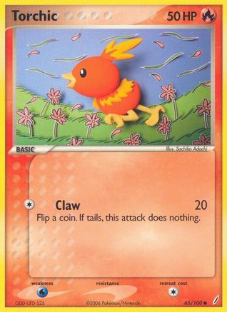 Image of Torchic (65/100) (Stamped) [EX: Crystal Guardians]