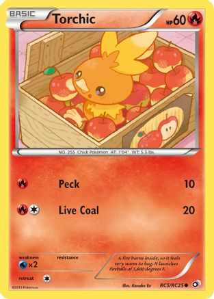 Image of Torchic (RC5/RC25) [Black & White: Legendary Treasures]