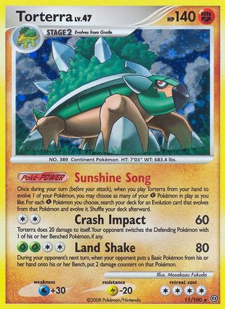 Image of Torterra (11/100) [Diamond & Pearl: Stormfront]