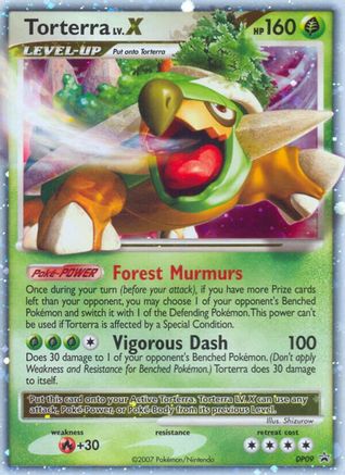 Image of Torterra LV.X (DP09) [Diamond & Pearl: Black Star Promos]