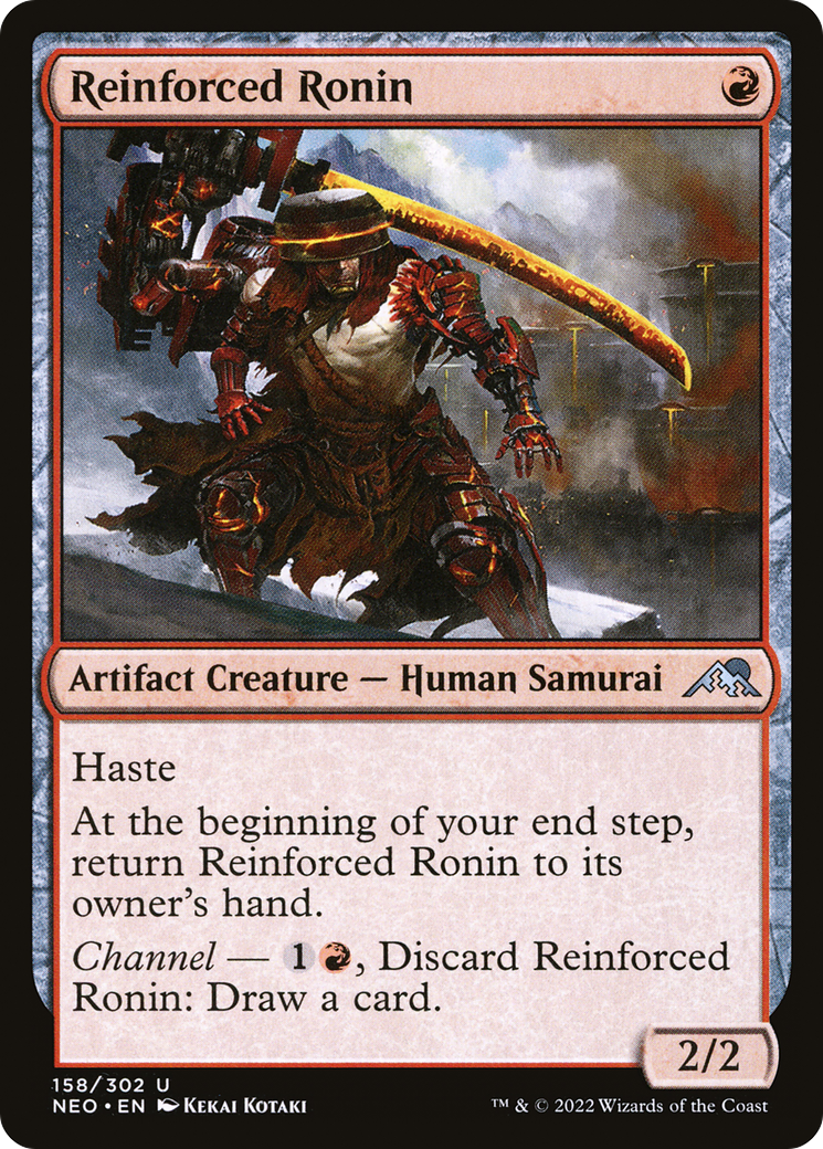 Image of Reinforced Ronin [Kamigawa: Neon Dynasty]