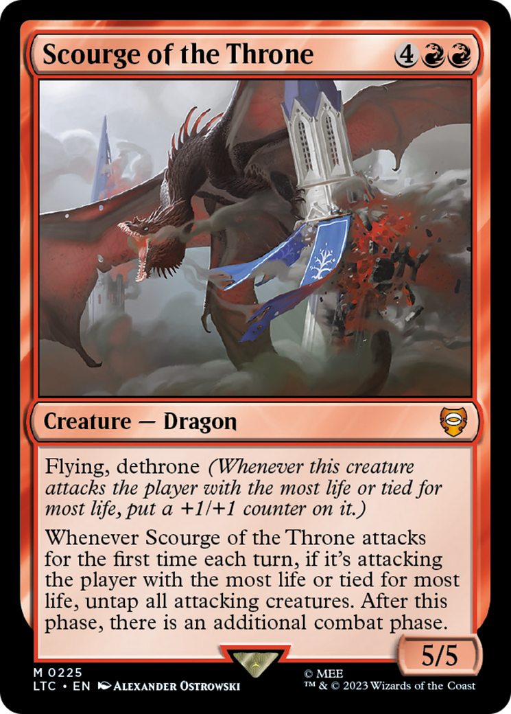 Image of Scourge of the Throne [The Lord of the Rings: Tales of Middle-Earth Commander]