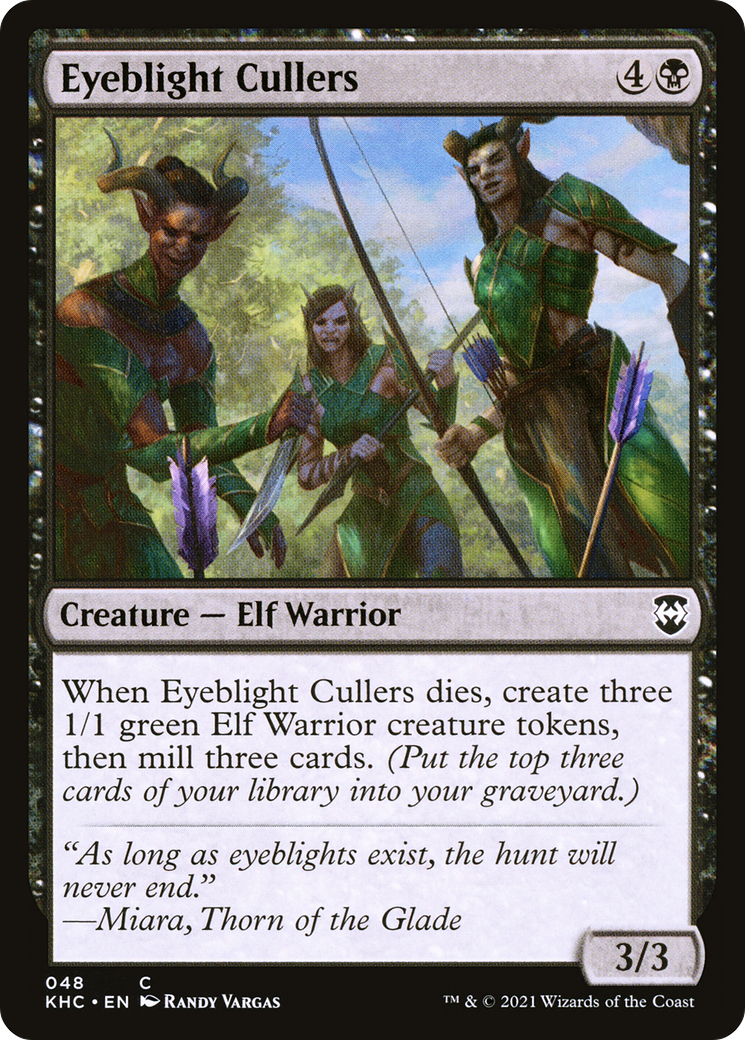 Image of Eyeblight Cullers [Kaldheim Commander]