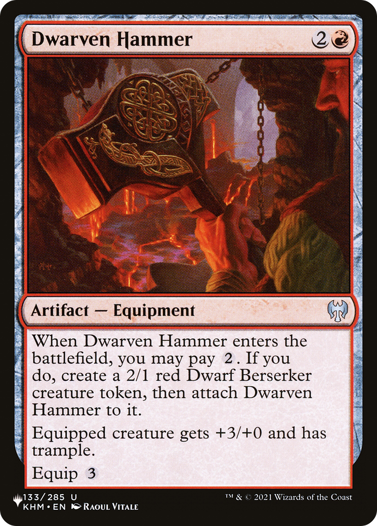 Image of Dwarven Hammer [The List]