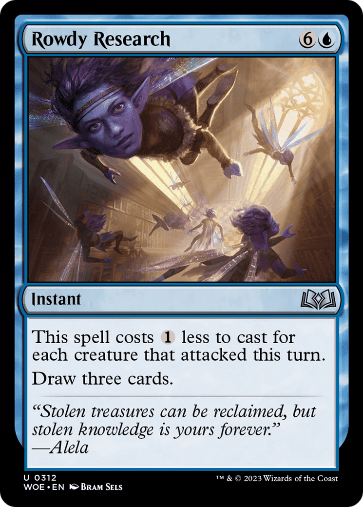 Image of Rowdy Research [Wilds of Eldraine]