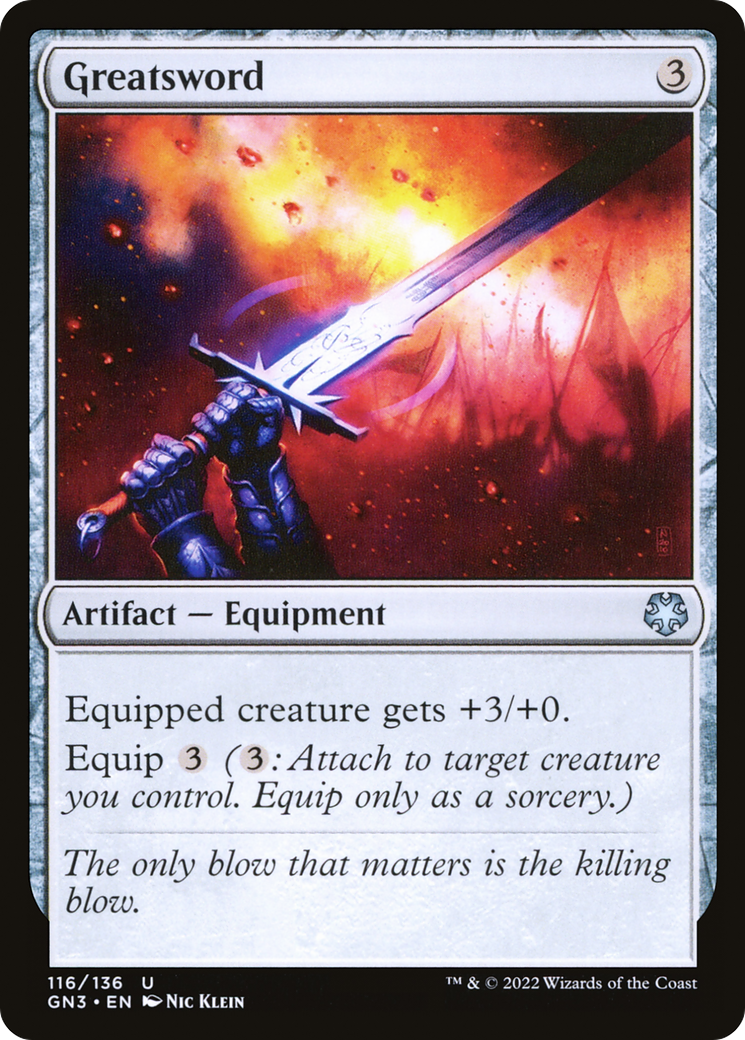 Image of Greatsword [Game Night: Free-for-All]