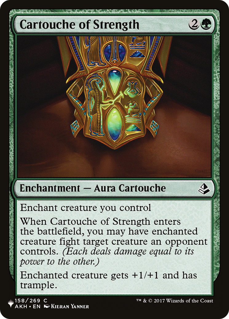 Image of Cartouche of Strength [The List]