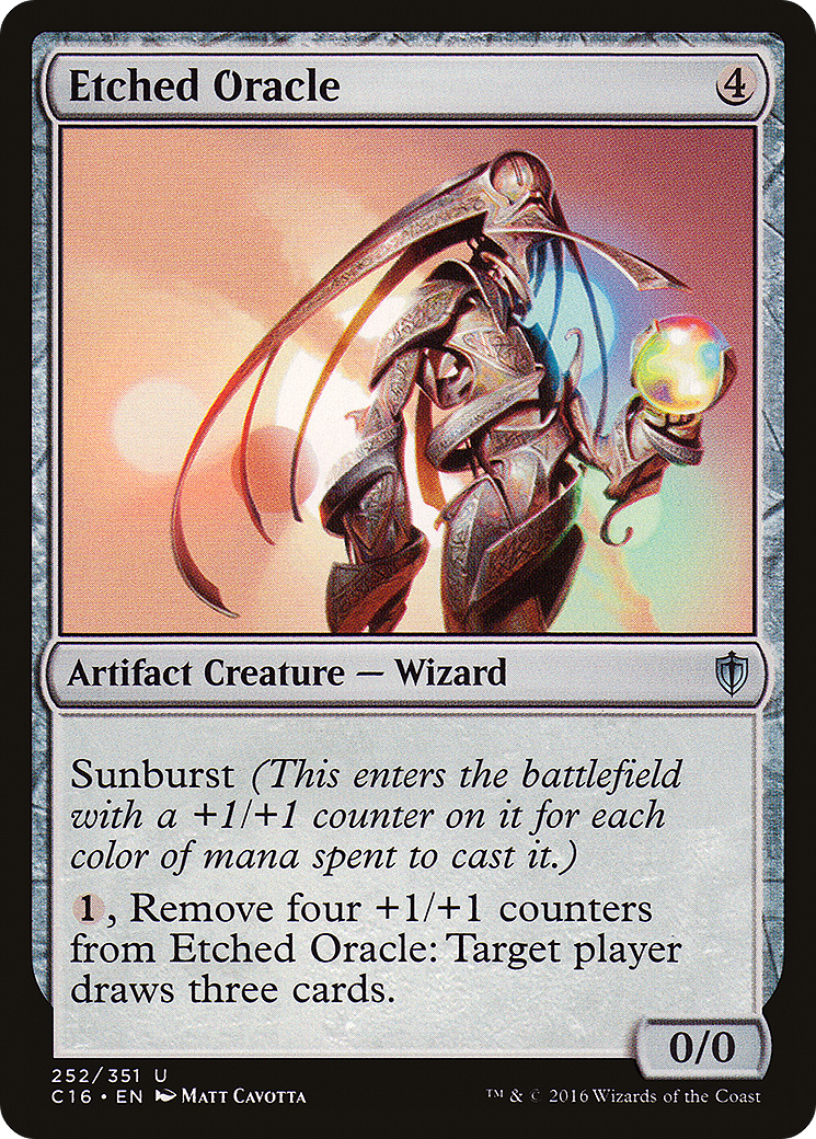 Image of Etched Oracle [Commander 2016]