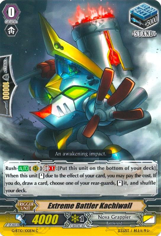 Image of Extreme Battler Kachiwall (G-BT10/100EN) [Raging Clash of the Blade Fangs]
