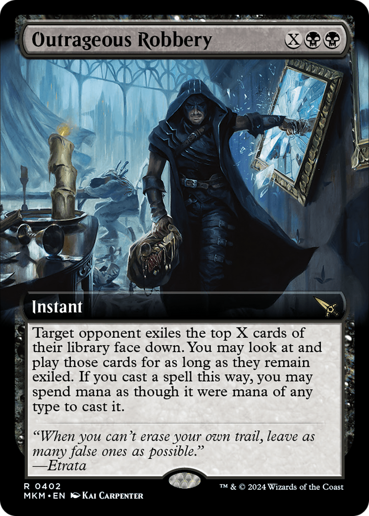 Image of Outrageous Robbery (Extended Art) [Murders at Karlov Manor]