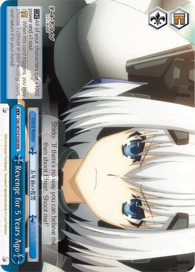 Image of Revenge for 5 Years Ago (DAL/W79-E100R RRR) [Date A Live]