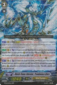 Image of Bluish Flame Liberator, Prominence Glare (BT16/003EN) [Legion of Dragons and Blades ver.E]