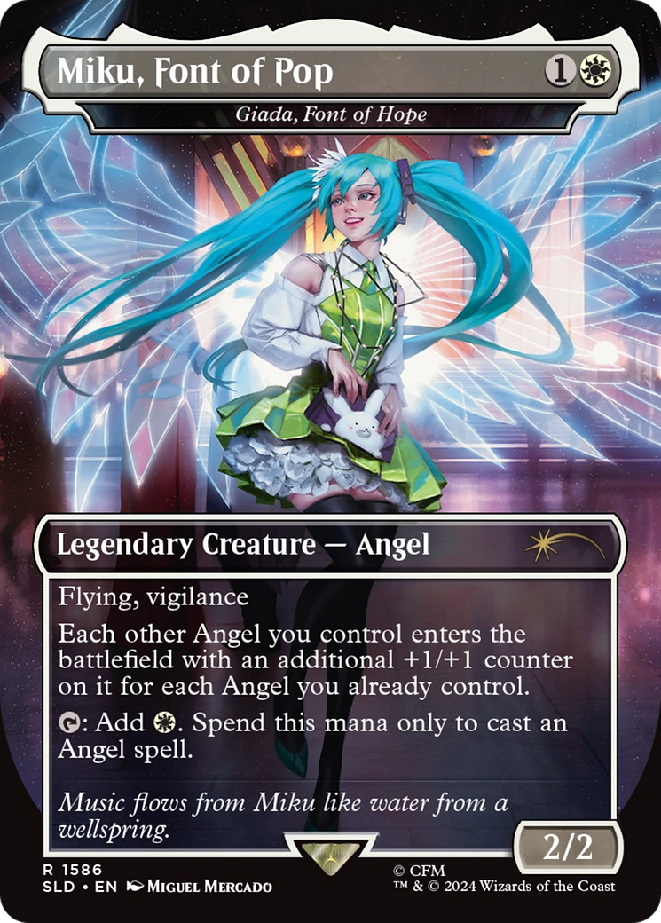 Image of Miku, Font of Pop - Giada, Font of Hope [Secret Lair Drop Series]
