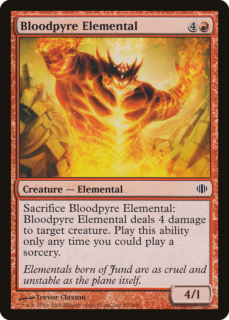 Image of Bloodpyre Elemental [Shards of Alara]