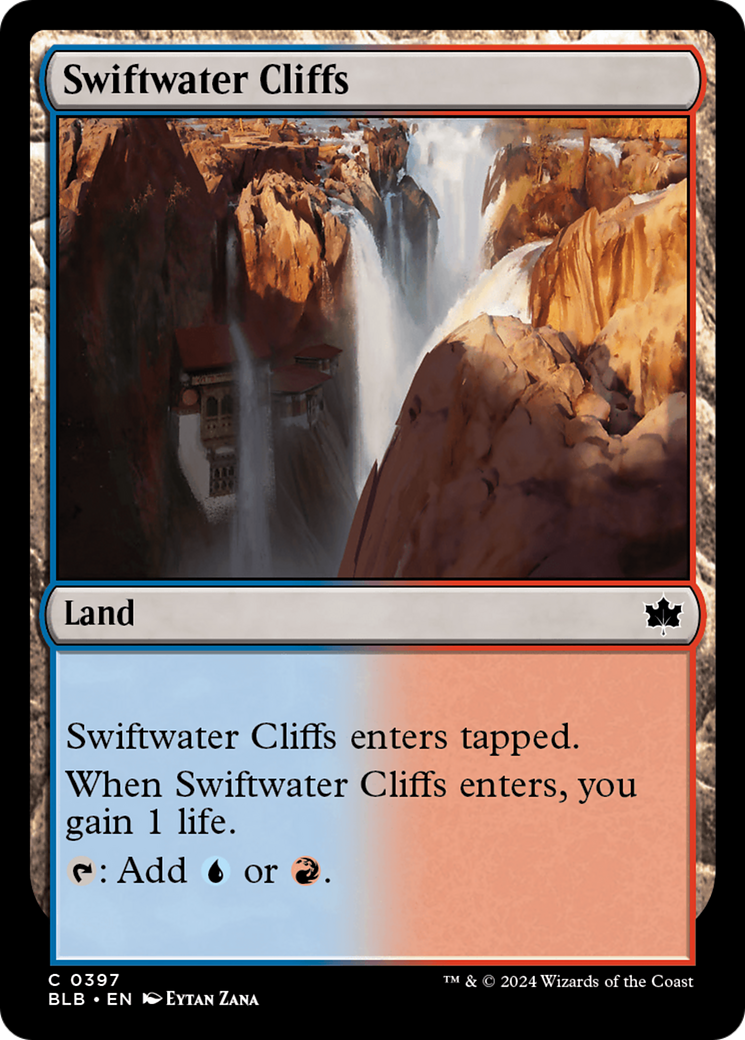 Image of Swiftwater Cliffs [Bloomburrow]