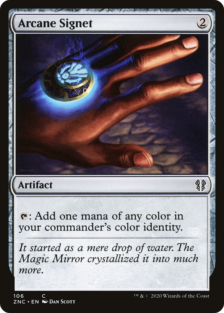Image of Arcane Signet [Zendikar Rising Commander]