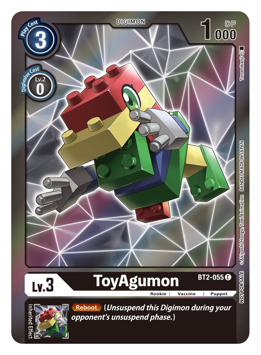 Image of ToyAgumon [BT2-055] (Event Pack 2) [Release Special Booster Ver.1.0]