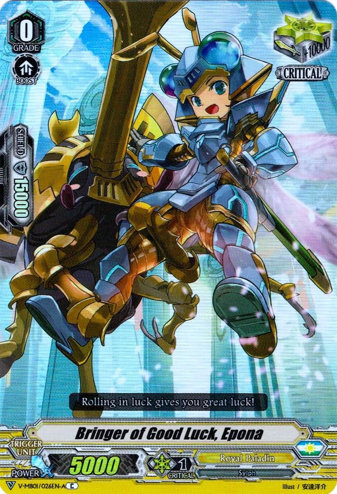 Image of Bringer of Good Luck, Epona (Parallel Foil) (V-MB01/026EN-A) [PSYqualia Strife]