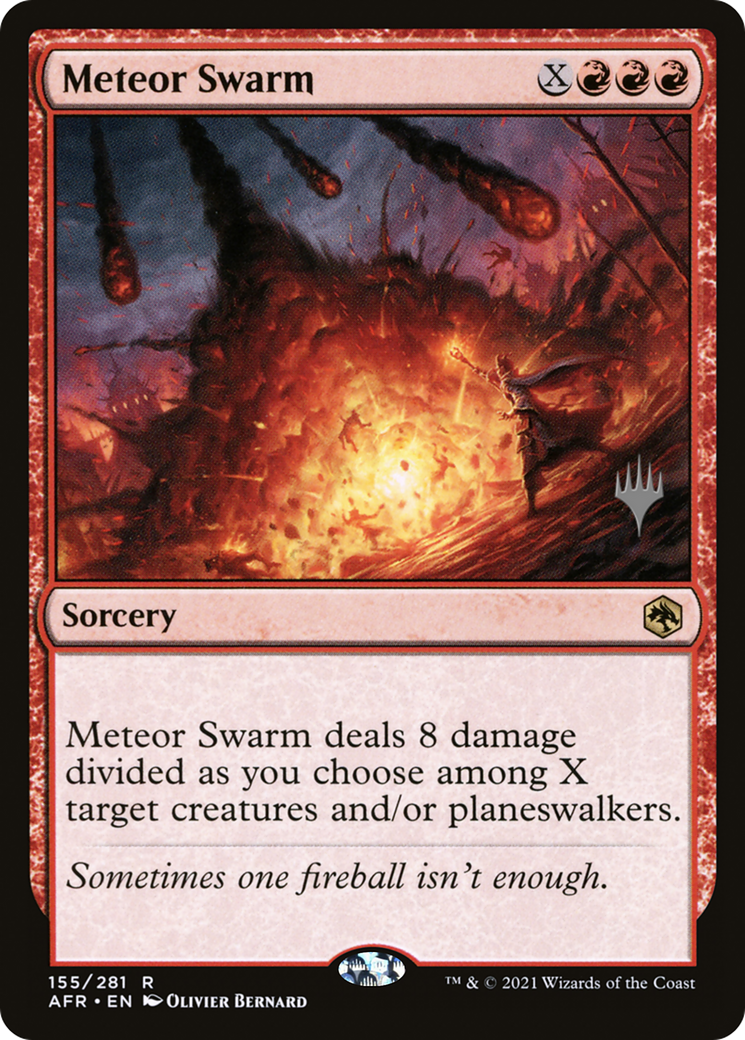 Image of Meteor Swarm (Promo Pack) [Dungeons & Dragons: Adventures in the Forgotten Realms Promos]
