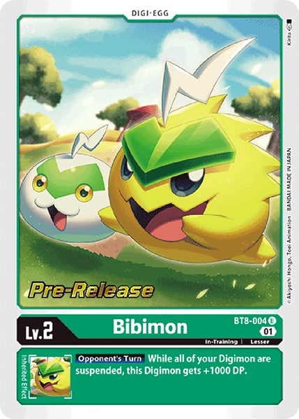 Image of Bibimon [BT8-004] [New Awakening Pre-Release Cards]