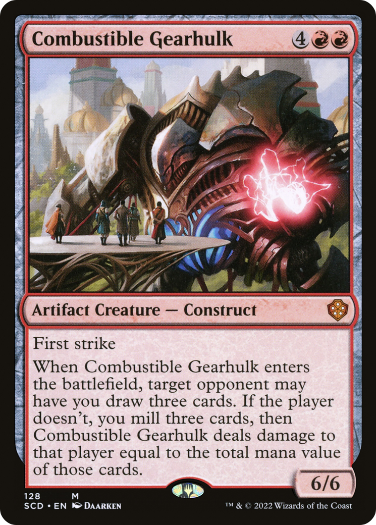 Image of Combustible Gearhulk [Starter Commander Decks]