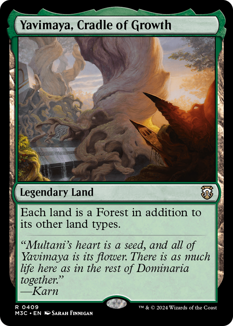 Image of Yavimaya, Cradle of Growth [Modern Horizons 3 Commander]