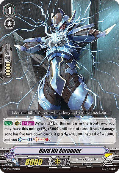Image of Hard Hit Scrapper (Parallel Foil) (V-PR/0102EN) [V Promo Cards]