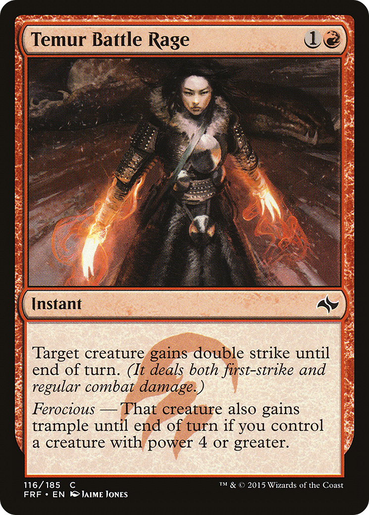 Image of Temur Battle Rage [Fate Reforged]