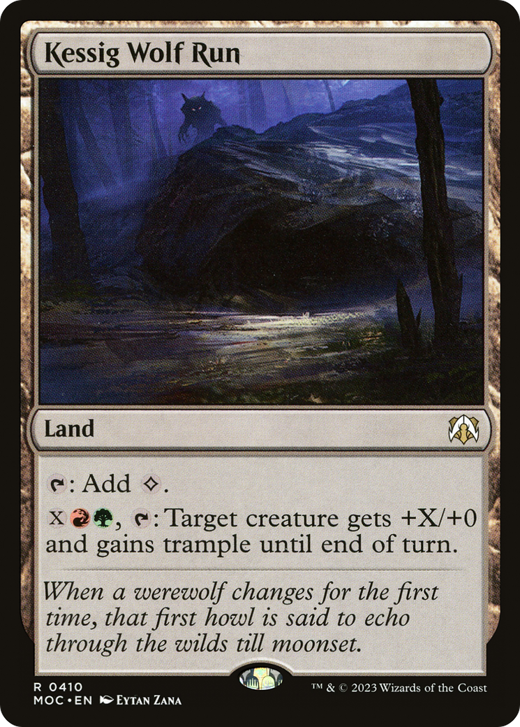 Image of Kessig Wolf Run [March of the Machine Commander]