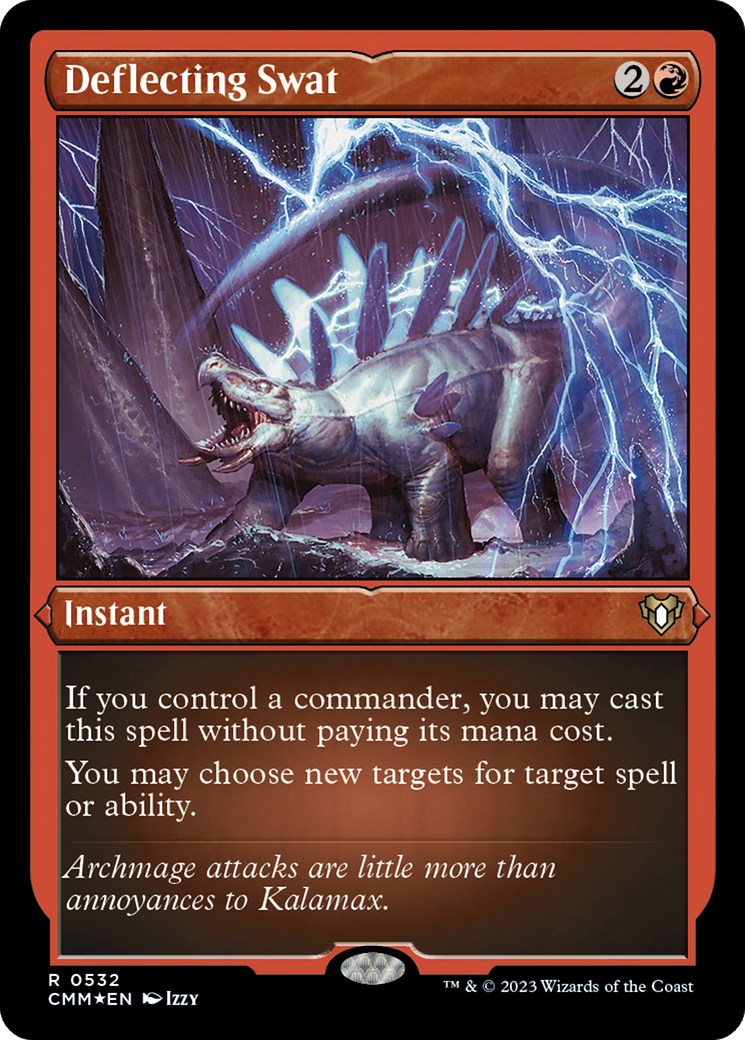 Image of Deflecting Swat (Foil Etched) [Commander Masters]