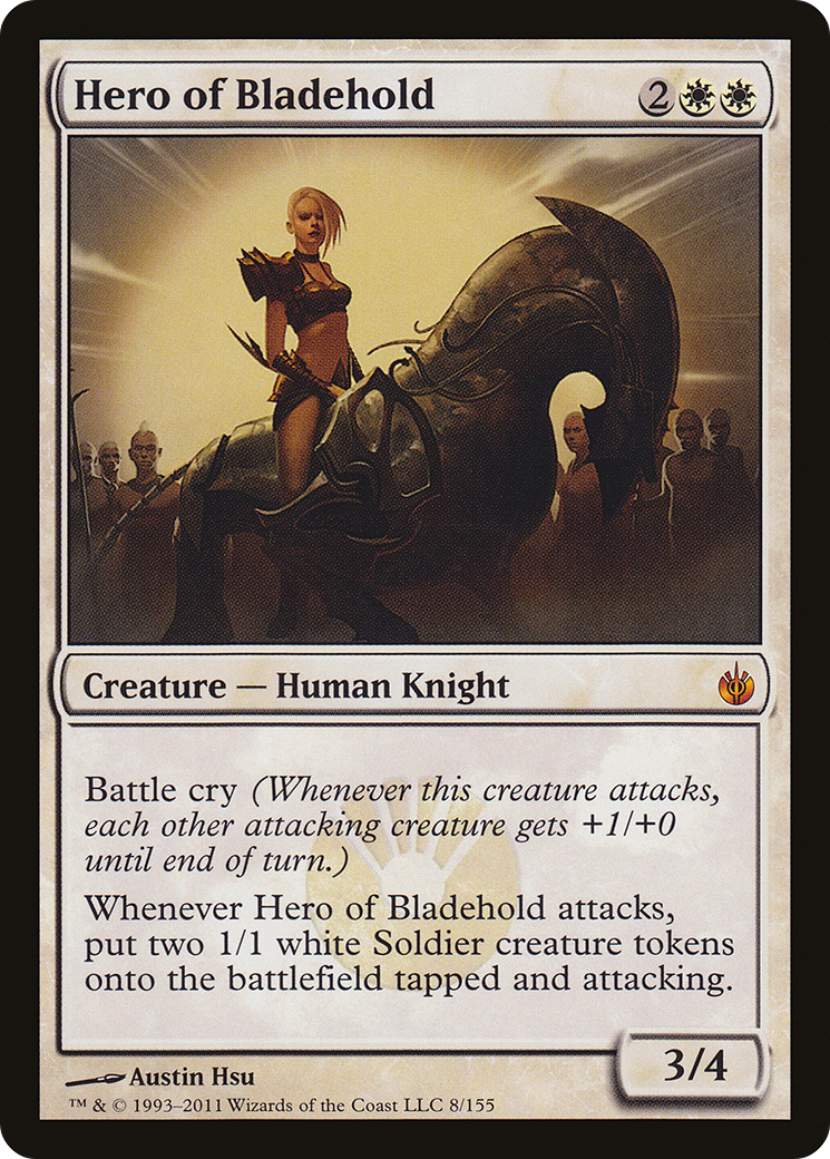 Image of Hero of Bladehold [Mirrodin Besieged]