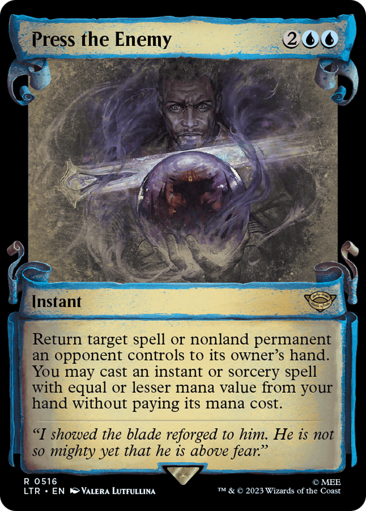 Image of Press the Enemy [The Lord of the Rings: Tales of Middle-Earth Showcase Scrolls]