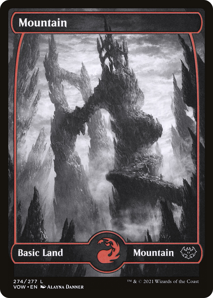 Image of Mountain (274) [Innistrad: Crimson Vow]