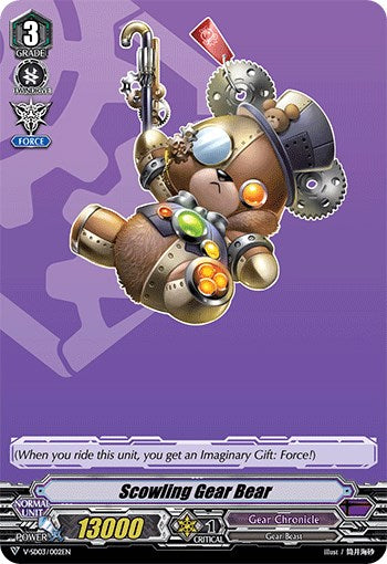 Image of Scowling Gear Bear (V-SD03/002EN) [2020 Demo Deck 