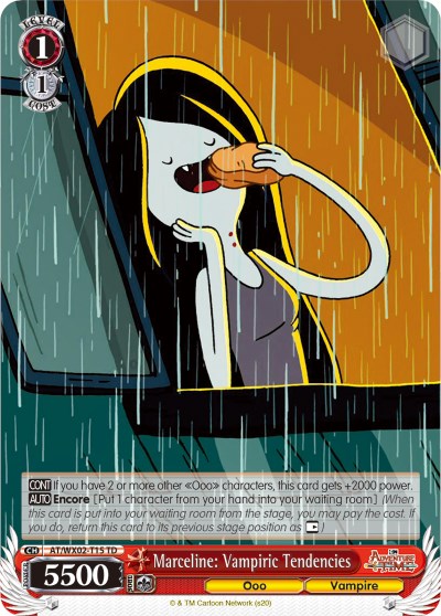 Image of Marceline: Vampiric Tendencies (AT/WX02-T15 TD) [Adventure Time]