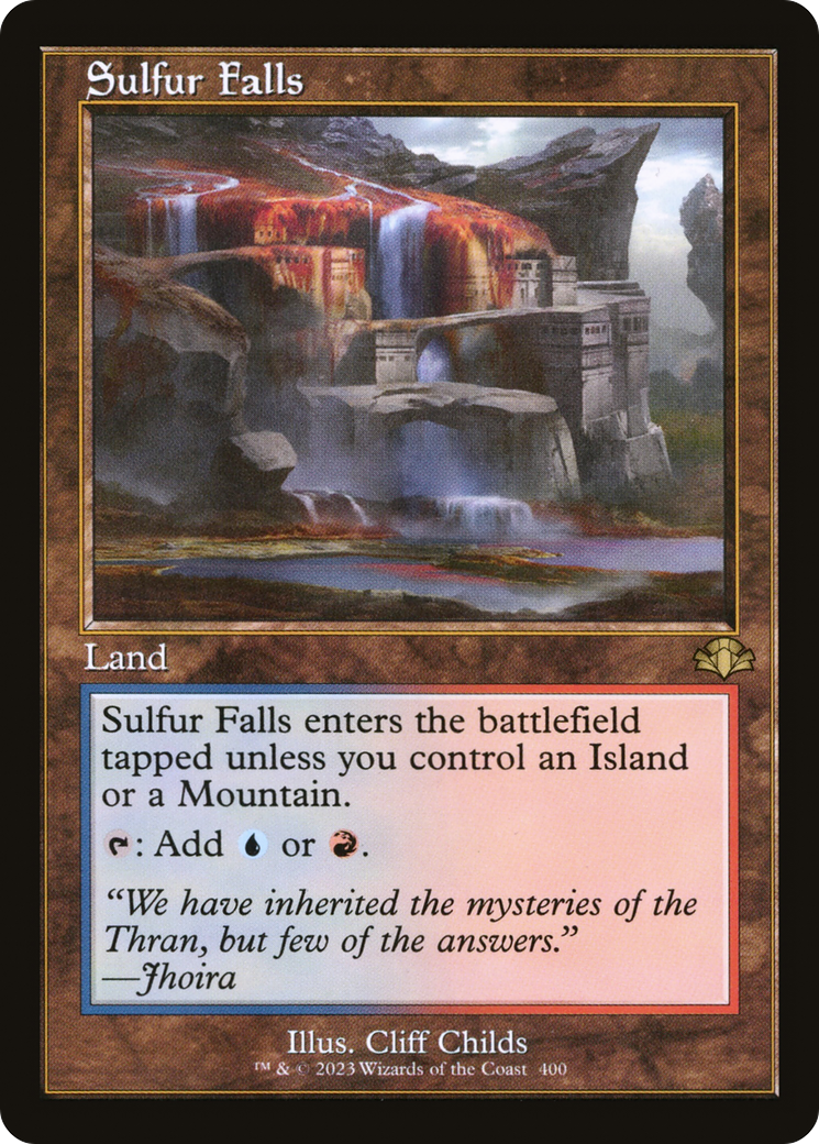 Image of Sulfur Falls (Retro) [Dominaria Remastered]