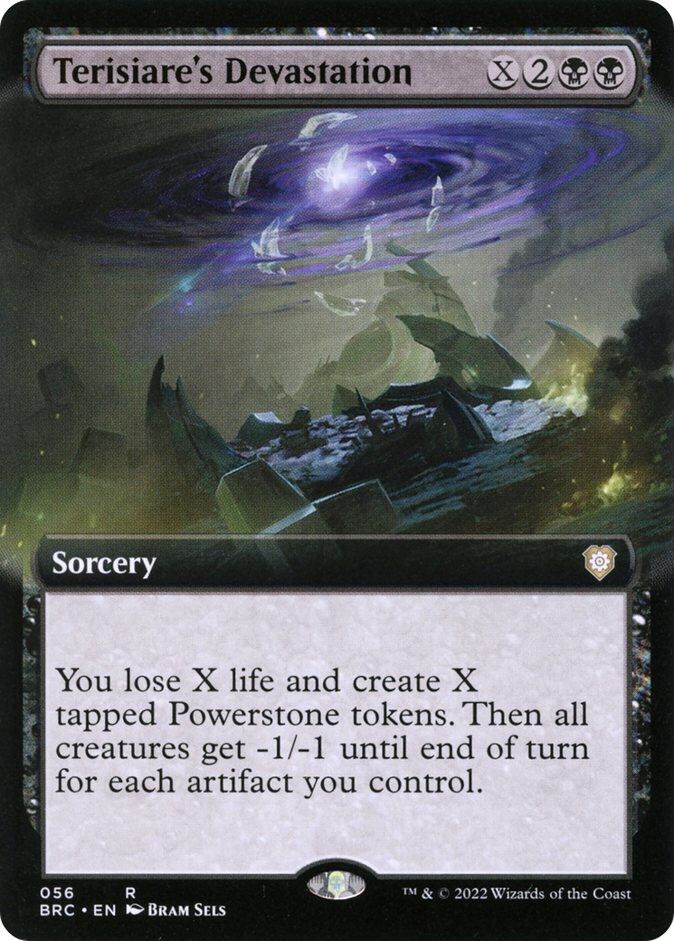 Image of Terisiare's Devastation (Extended Art) [The Brothers' War Commander]